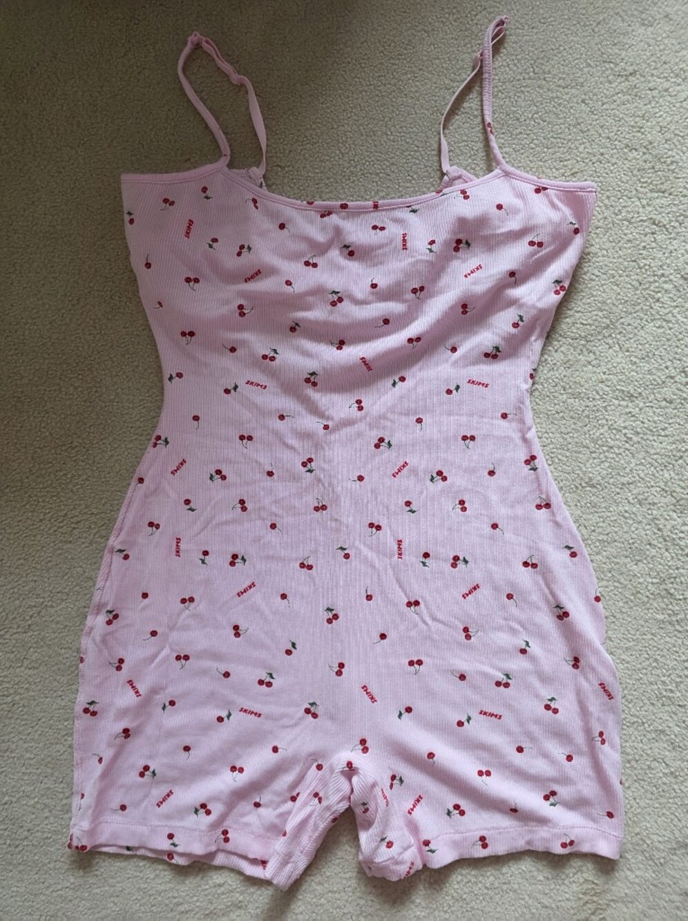 Soft Lounge Scoop Onesie Cherry Release